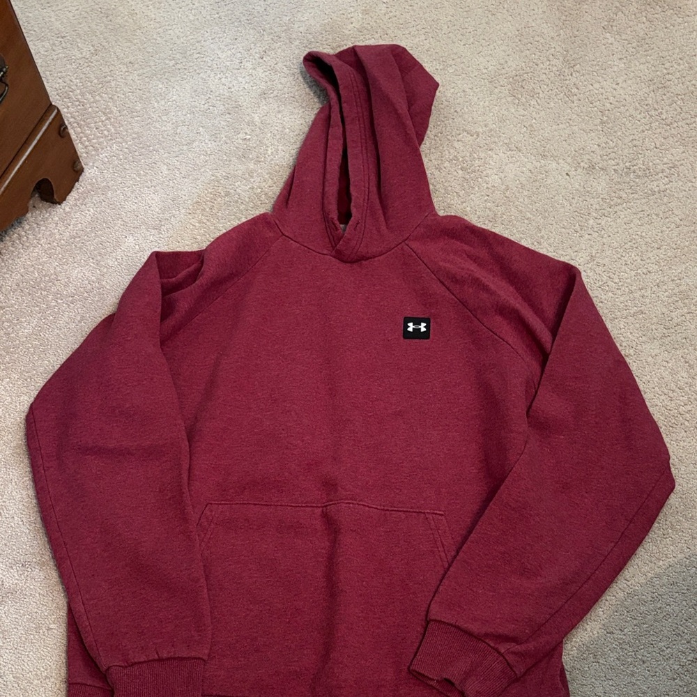 Under Armour Men's Burgundy Hoodie